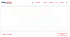 Desktop Screenshot of launchfactory.co.za